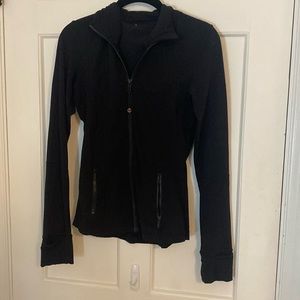 Black Lululemon Defined Jacket (No Hood)